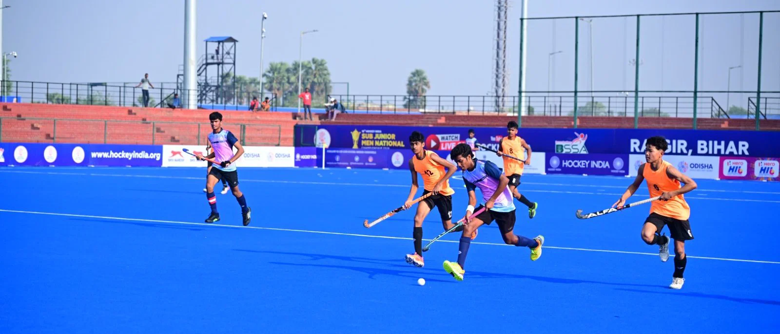 Hockey India Sub Junior Men Nationals Heat Up in Rajgir