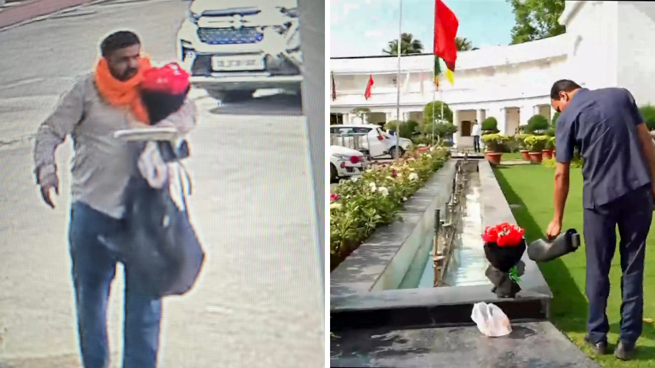 Delhi Assembly Breach: Masked Man With Bouquet Slips Past Security, Detained